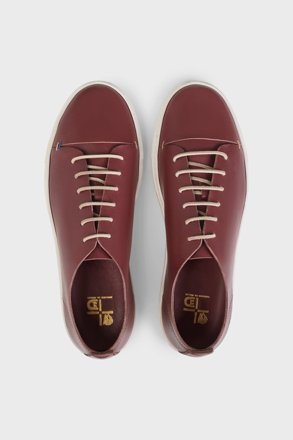 Leather sneakers