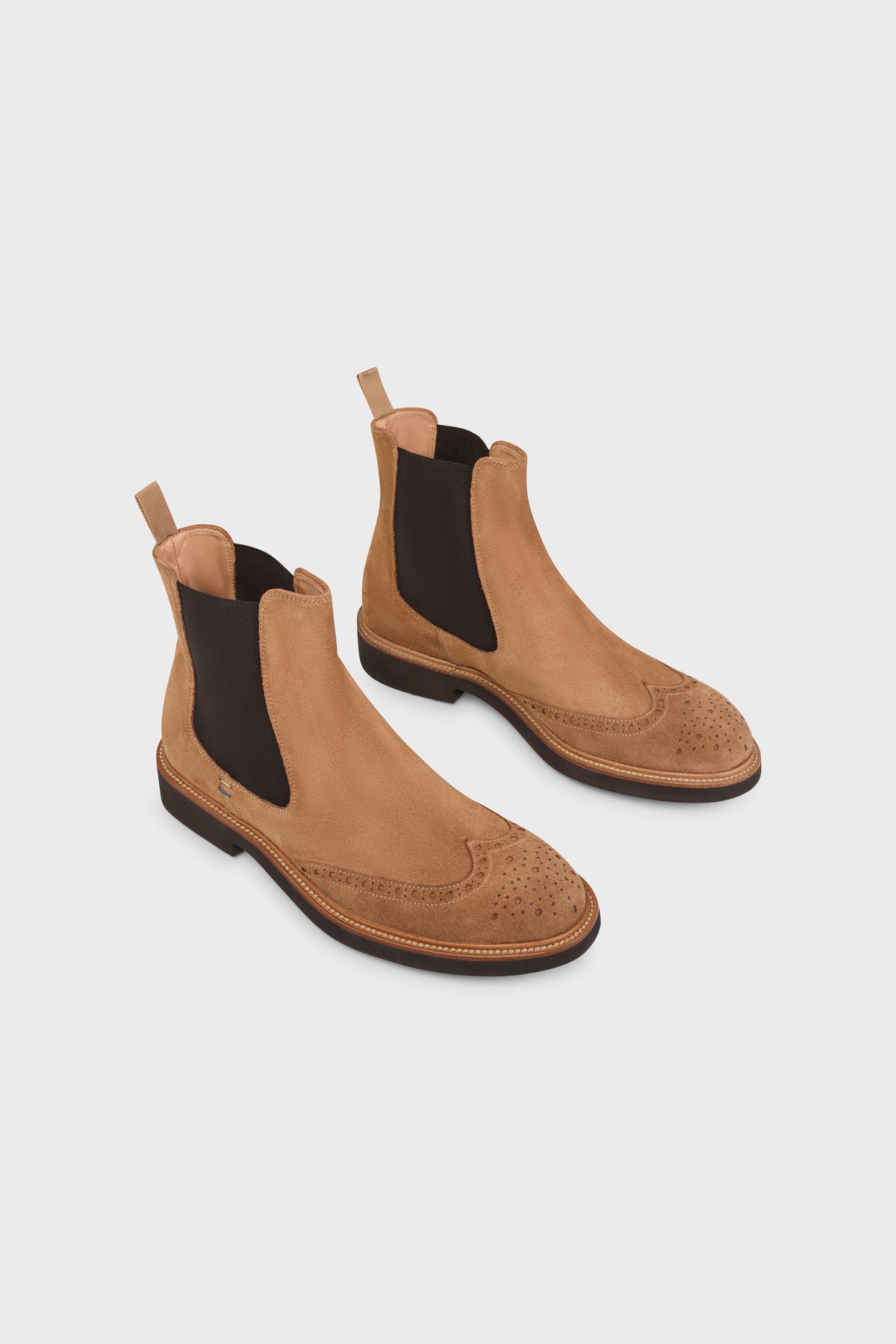 Suede Chelsea boots