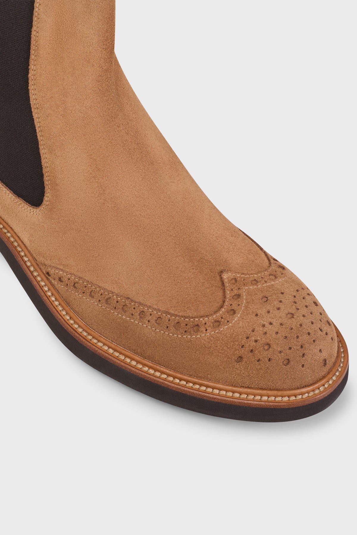 Suede Chelsea boots