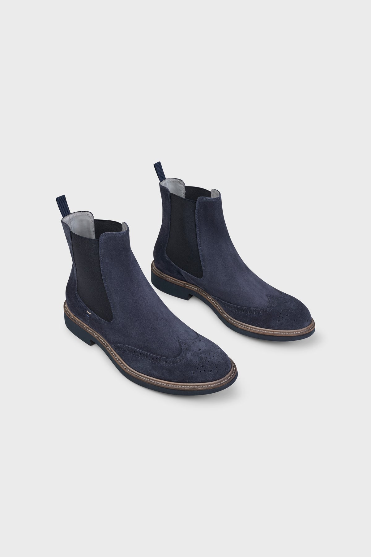 Suede Chelsea boots