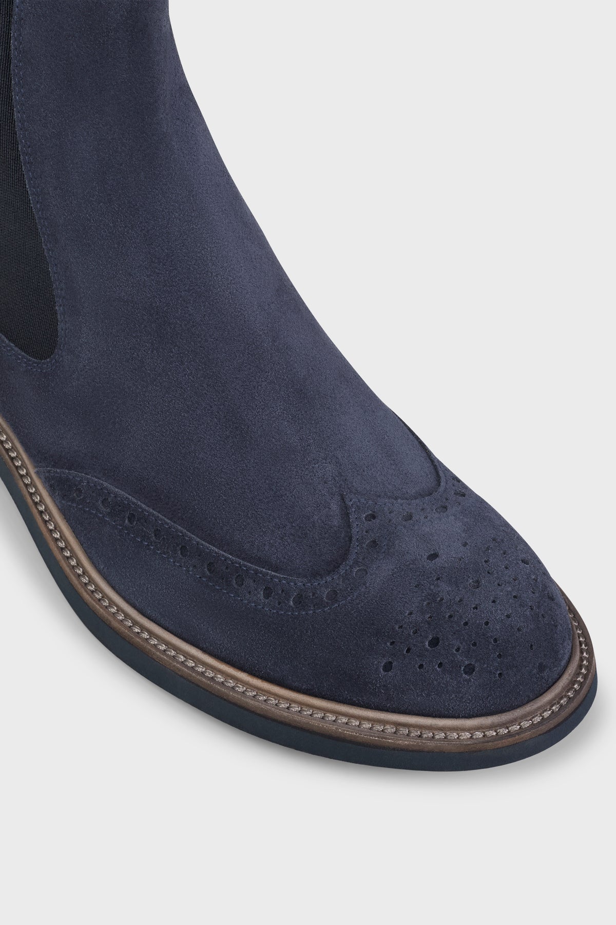 Suede Chelsea boots