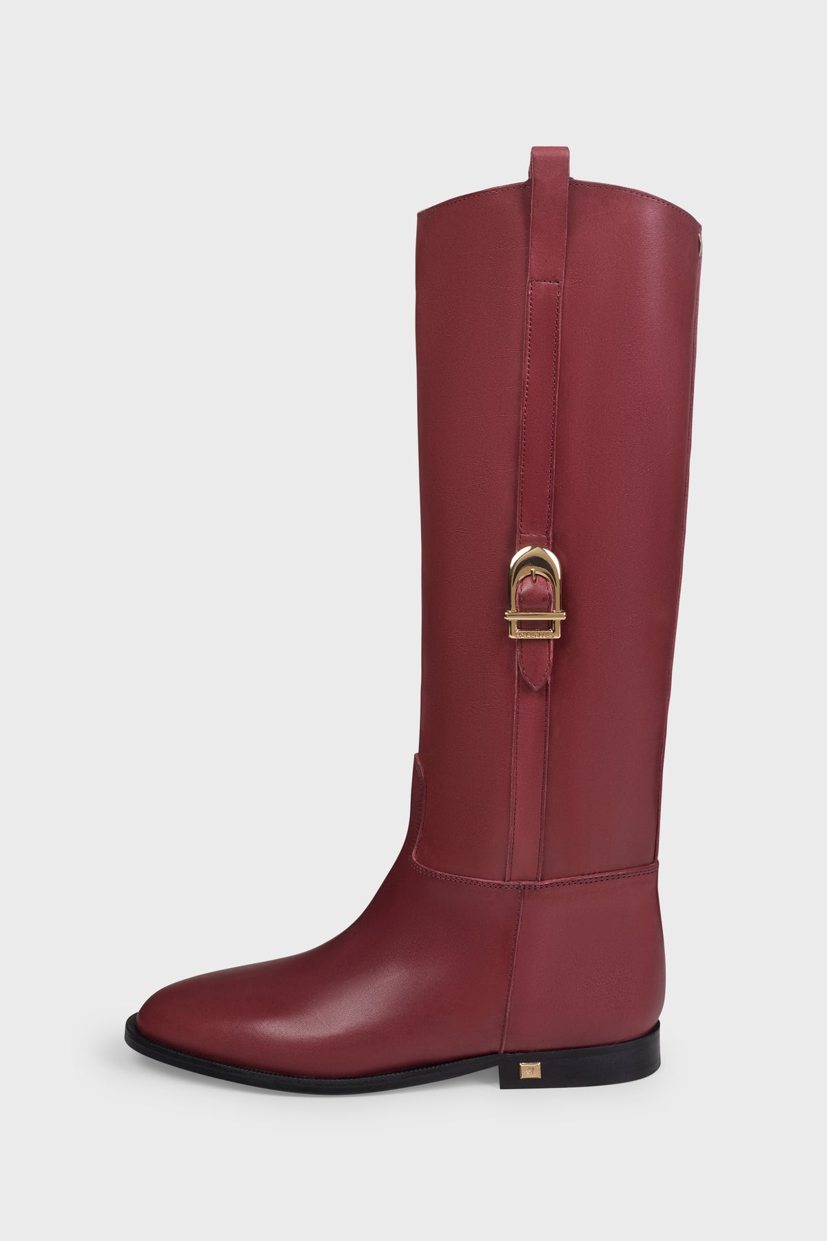 Leather boots