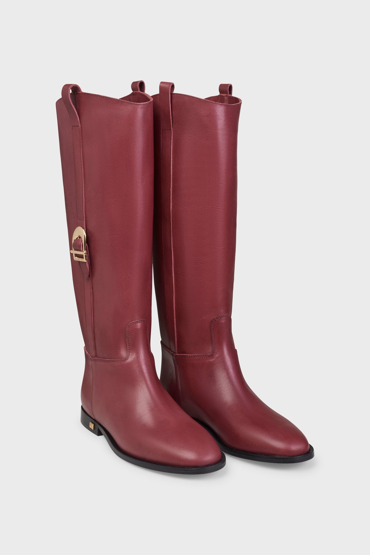 Leather boots