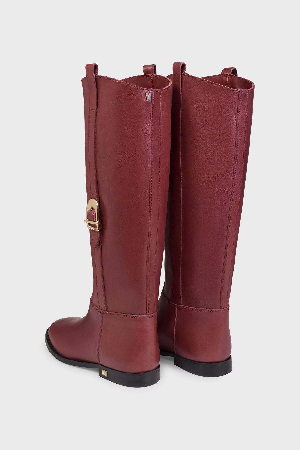 Leather boots