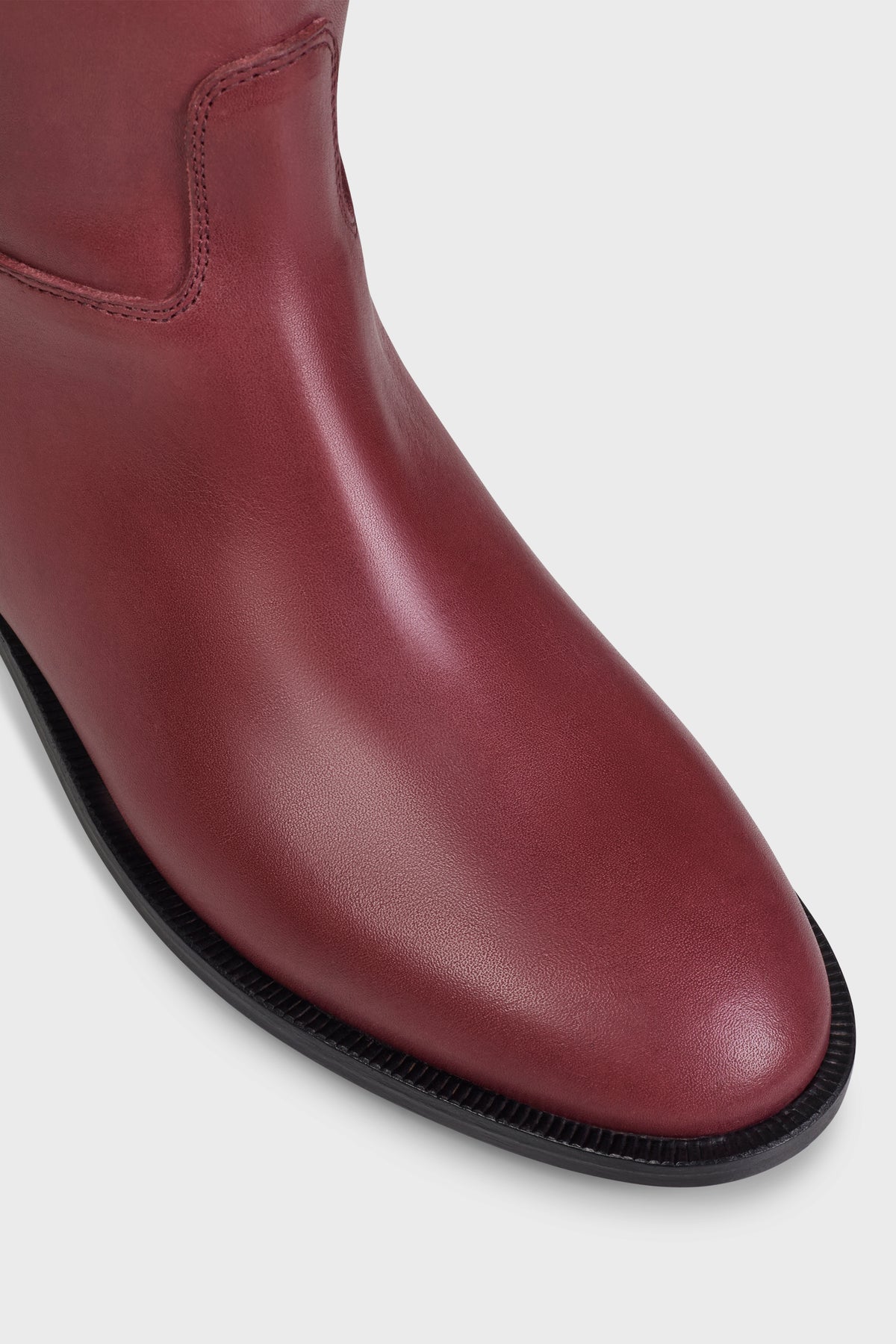 Leather boots