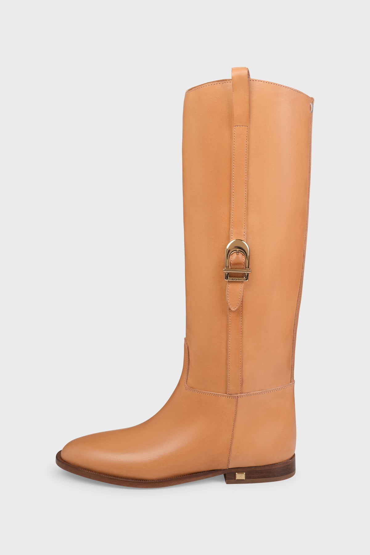 Leather boots