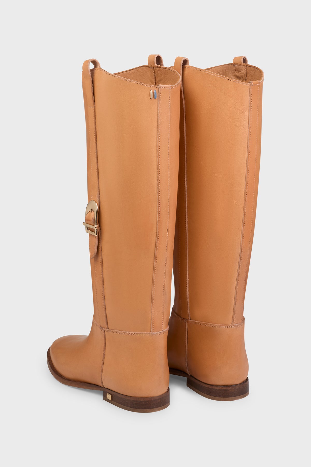 Leather boots